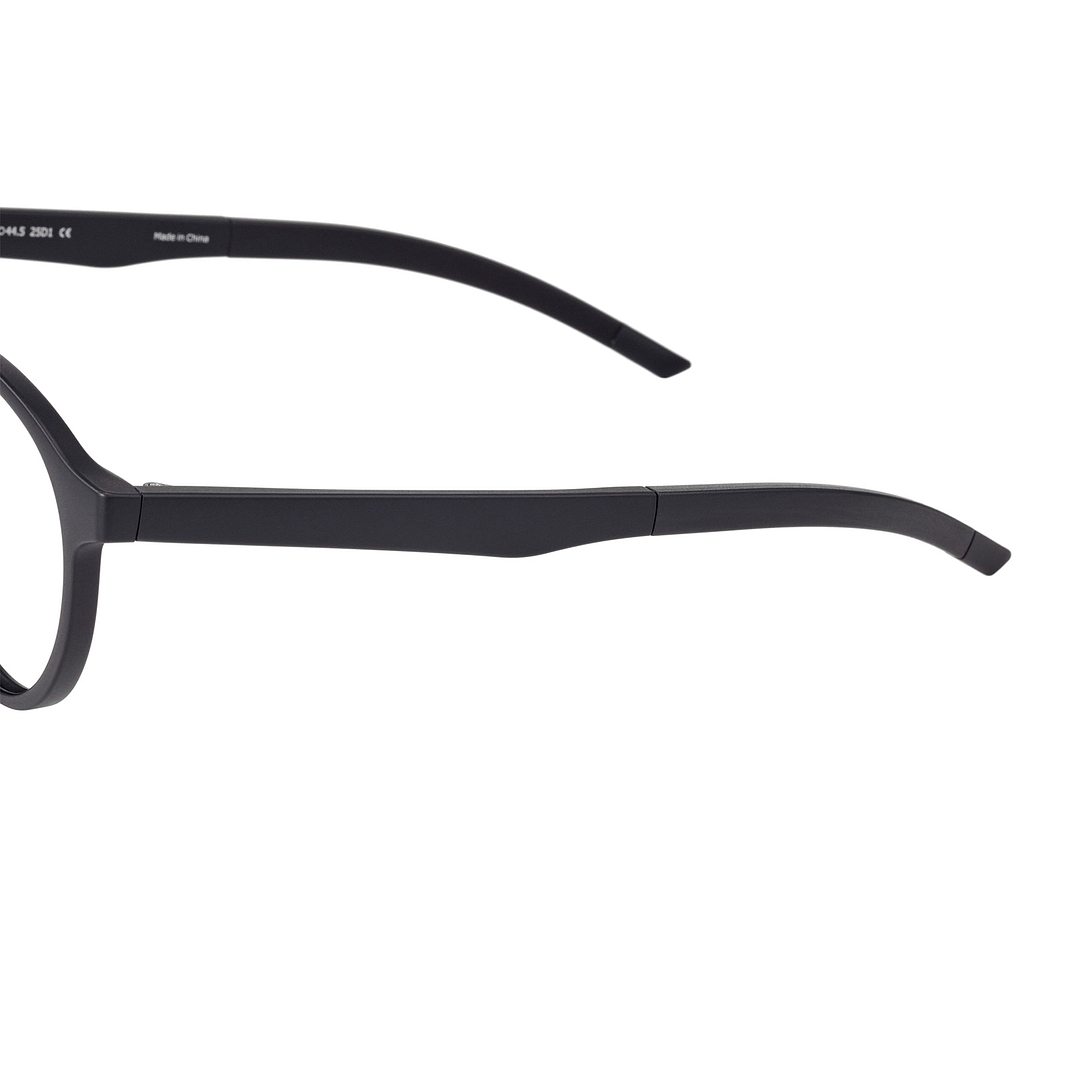 OWNDAYS | MOVE Matte Black Full Rim Boston left side